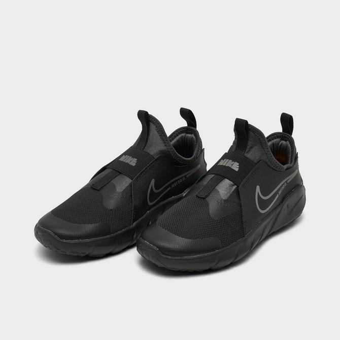 Nike kids flex runner hot sale black