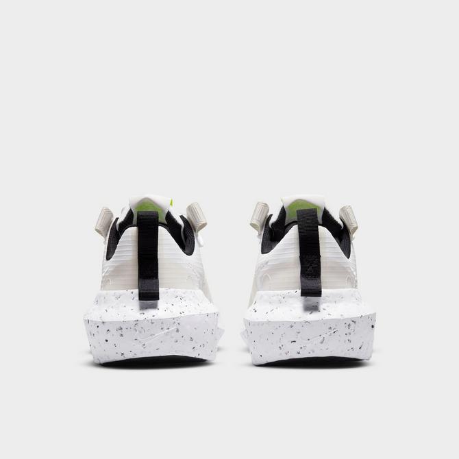 Left view of Men's Nike Crater Impact SE Casual Shoes in White/Sail/Volt/Light Bone Click to zoom