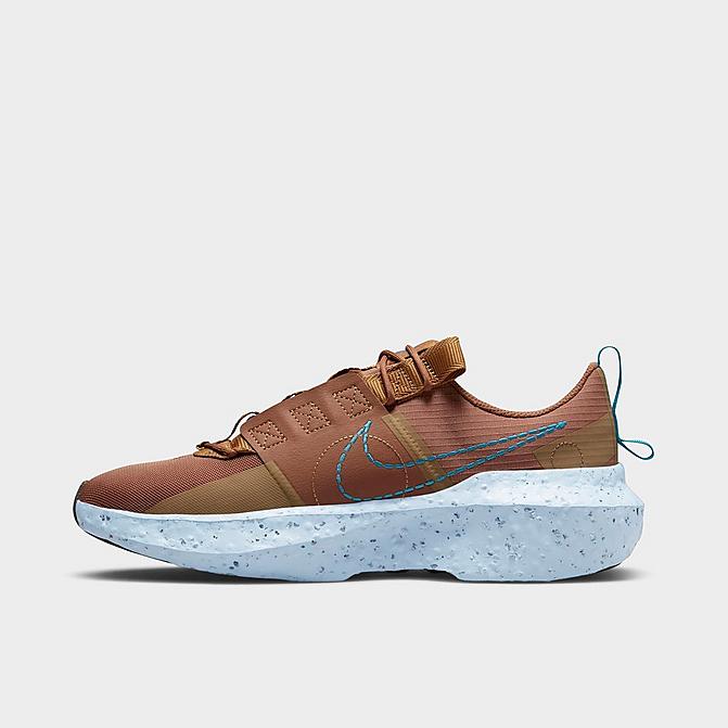 Right view of Men's Nike Crater Impact SE Casual Shoes in Mineral Clay/Laser Blue/Elemental Gold/Chambray Blue/Gum Light Brown Click to zoom
