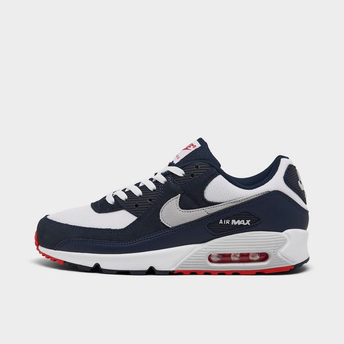 Nike Air Max 90 White/University Blue/Dark Obsidian