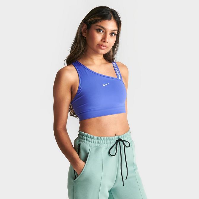 Nike Dri-Fit Sports bra with over shoulder straps and wide back band w/Nike  logo