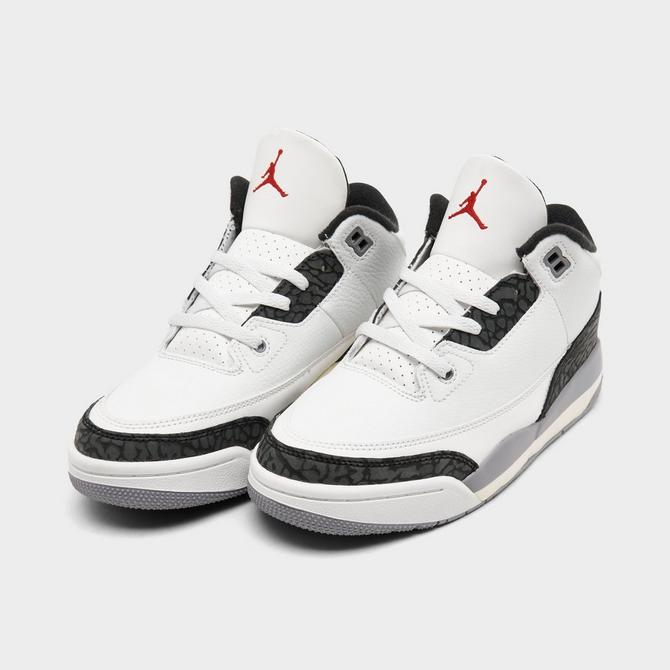 Little Kids Air Jordan Retro 3 Basketball Shoes Finish Line