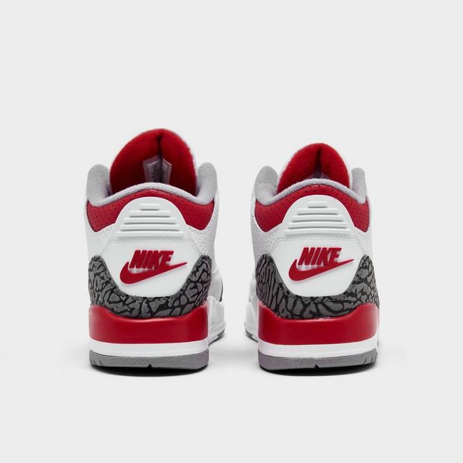 Little Kids' Air Jordan Retro 3 Casual Shoes| Finish Line