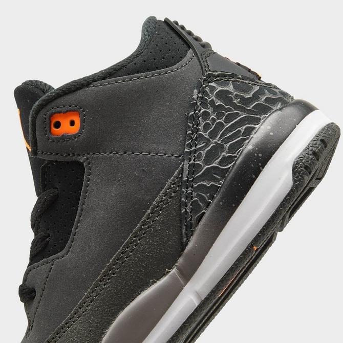 Jordan retro 3 on sale black/white/brown