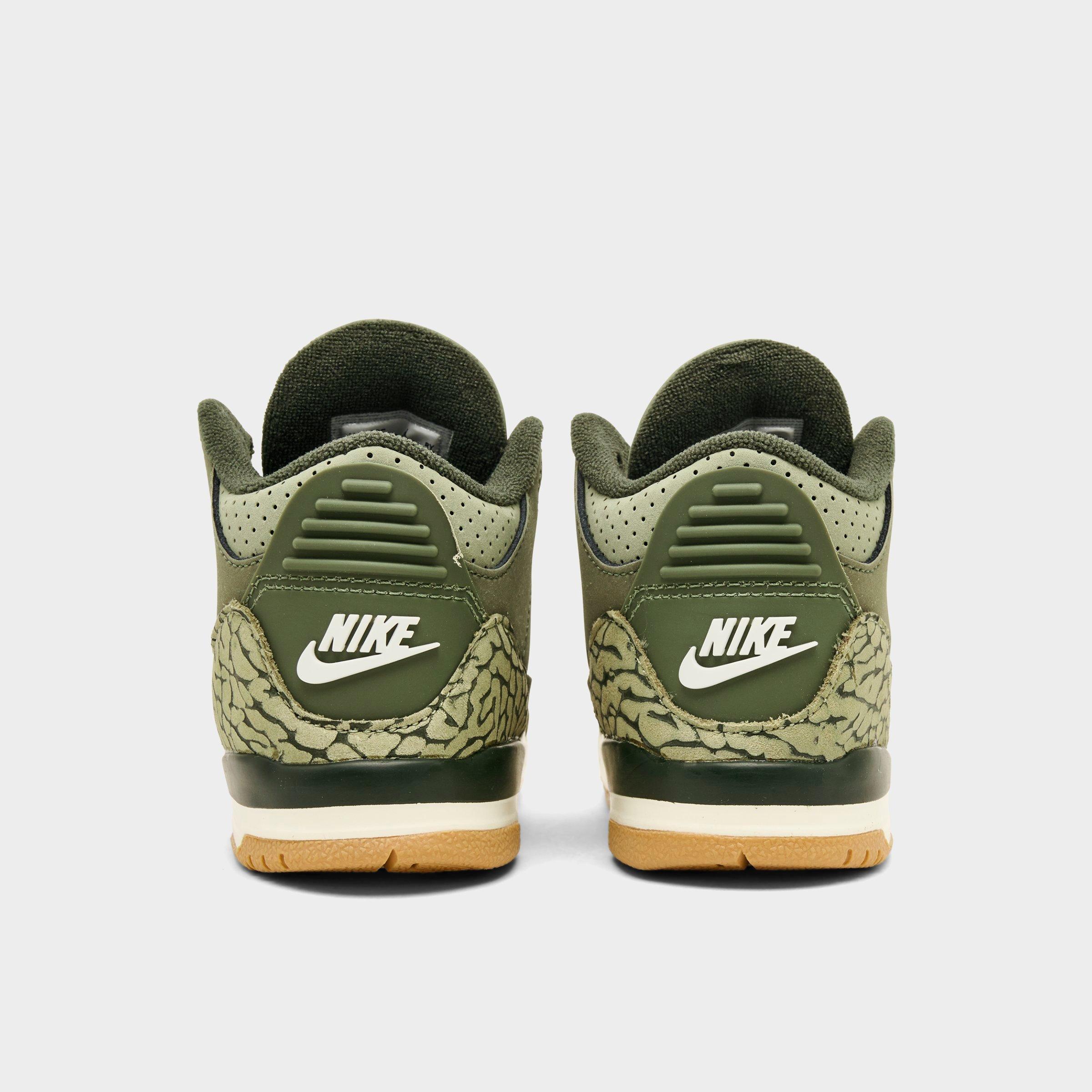 Kids' Toddler Air Jordan Retro 3 Basketball Shoes