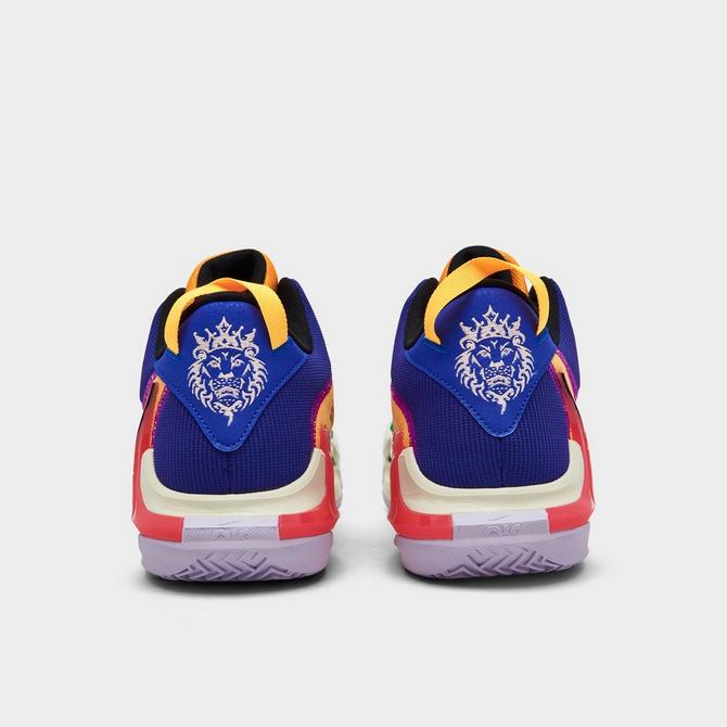 Nike LeBron Witness 7 Deep Royal Blue/White/Game Royal Grade School Boys'  Basketball Shoe - Hibbett