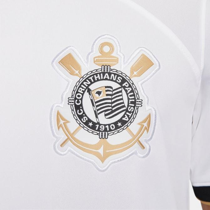 Nike S.C. Corinthians Men's Dri-Fit Pre-Match Soccer Top White