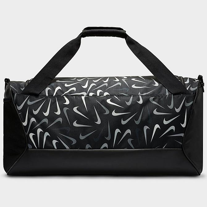 Alternate view of Nike Brasilia 9.5 Printed Training Duffel Bag in Black/Black/Kumquat Click to zoom