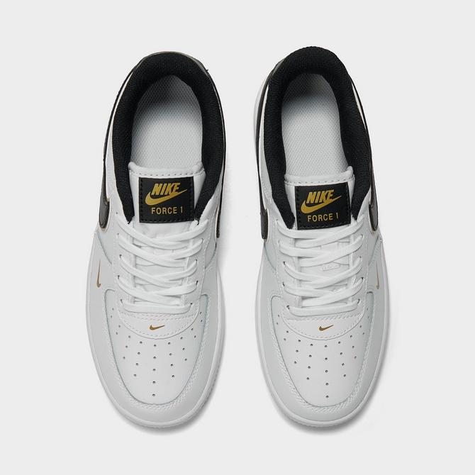 Nike Air Force 1 '07 LV8 White/Black-Metallic Gold-White