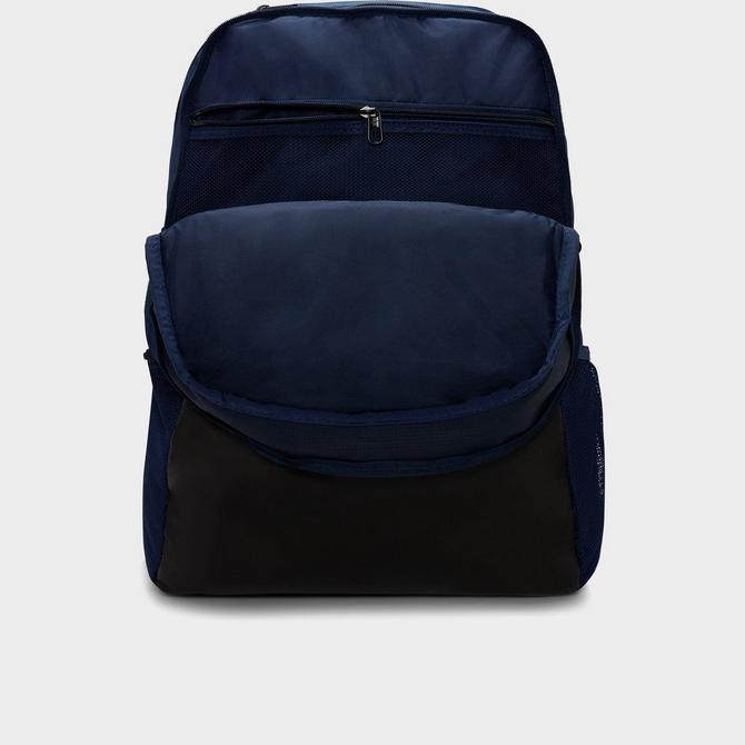  Nike Brasilia 9.5 Adult Unisex Training Backpack (Extra Large,  30L) (XL, Midnight Navy/Black/White)