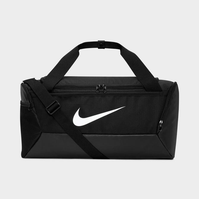 Back view of Nike Brasilia Training Duffel Bag (41L) in Black/Black/White Click to zoom
