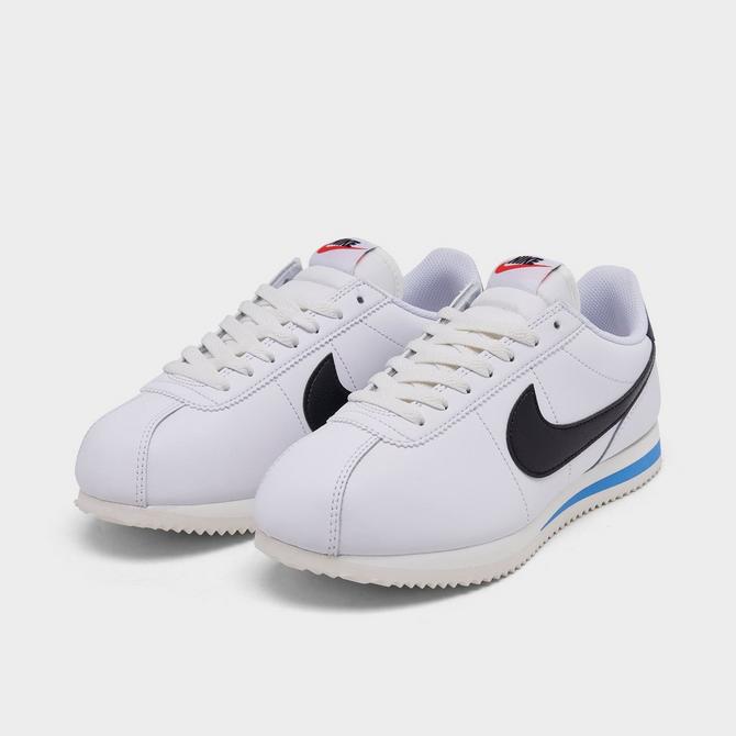 Cortez shoes best sale white and black