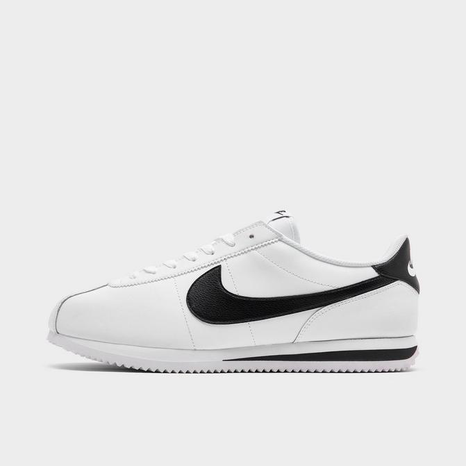 Cortez black and white suede hotsell