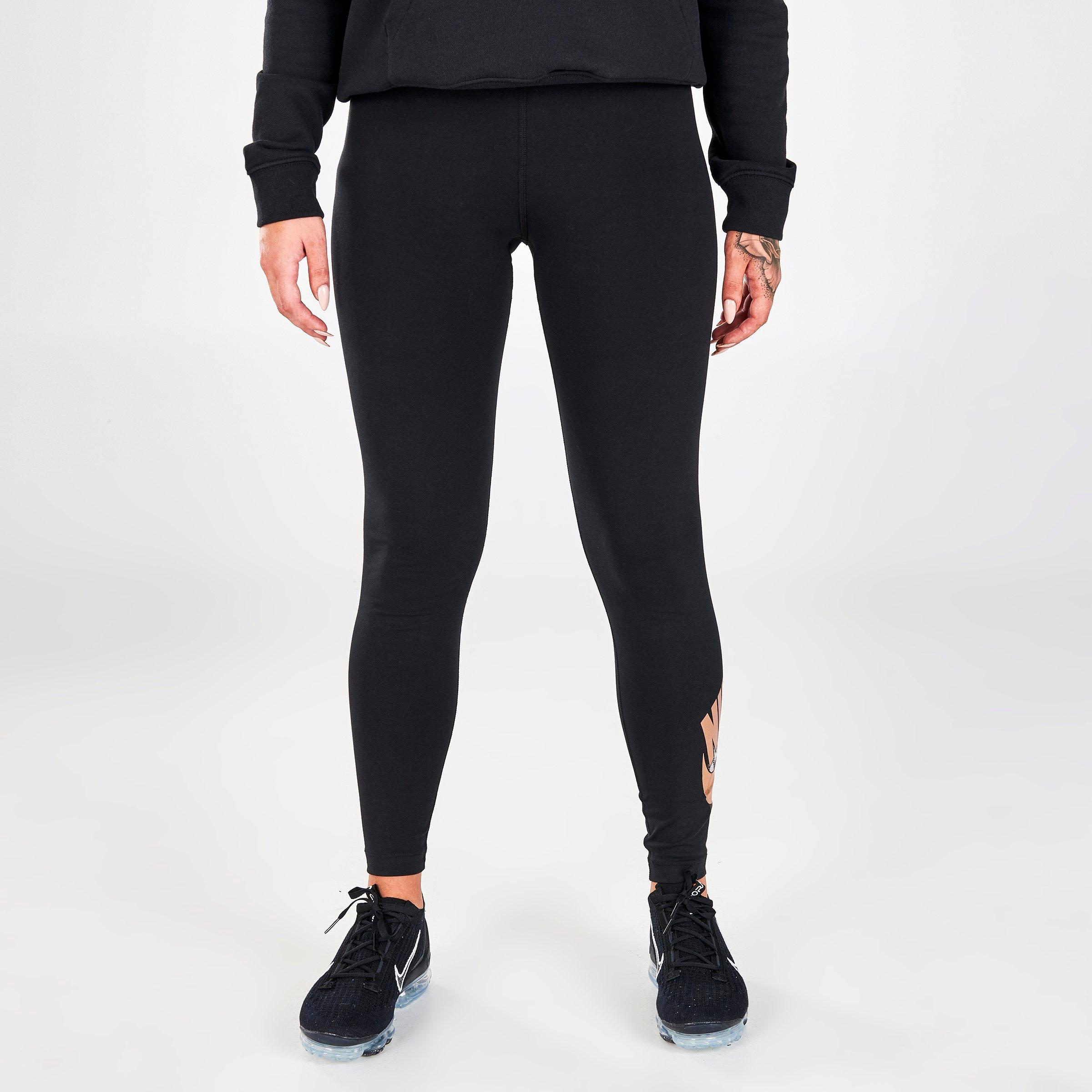 nike sportswear women's metallic leggings