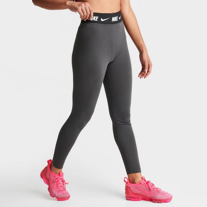 Nike, Sportswear Club Women's High-Waisted Leggings, Plum/Black
