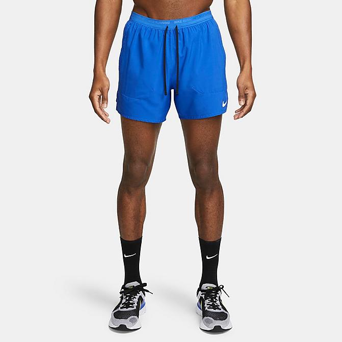 Nike Dri-FIT Stride Men's 7 Brief-Lined Running Shorts, Black/Black, Small  : : Clothing, Shoes & Accessories