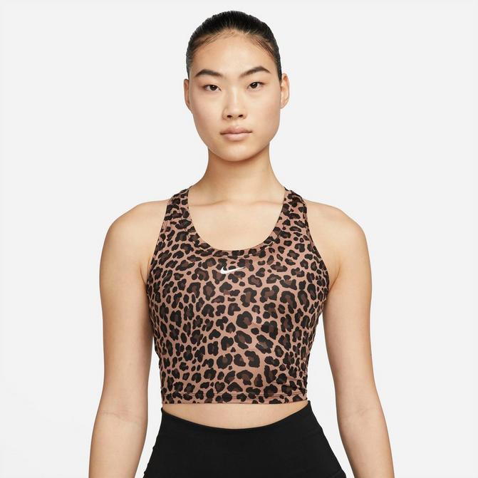 Leopard print nike store top