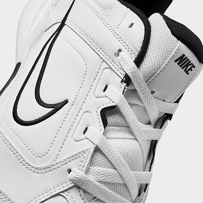 Front view of Men's Nike Defy All Day Training Shoes (Extra Wide Width 4E) in White/Black/White Click to zoom