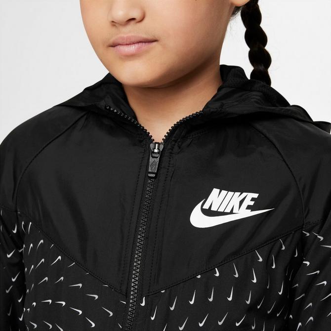 Girls' Nike Sportswear Allover Print Windrunner Jacket| Finish Line