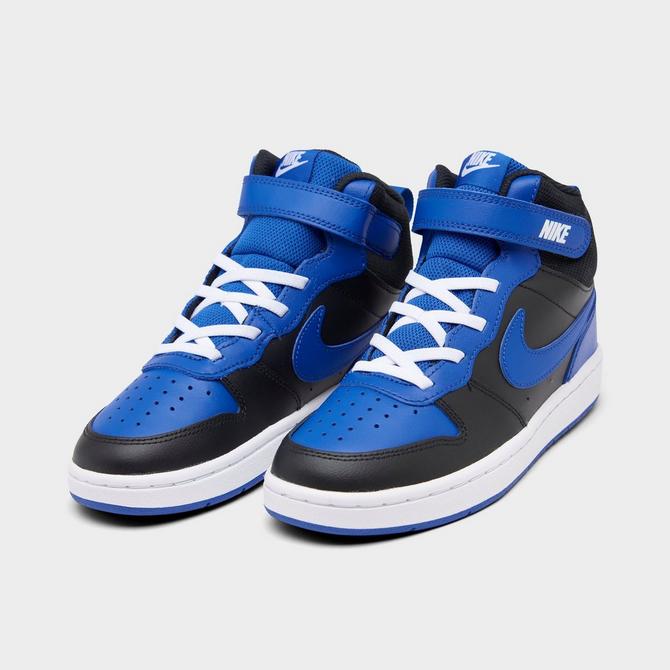 Little Kids' Nike Court Borough Mid 2 Casual Shoes Finish Line