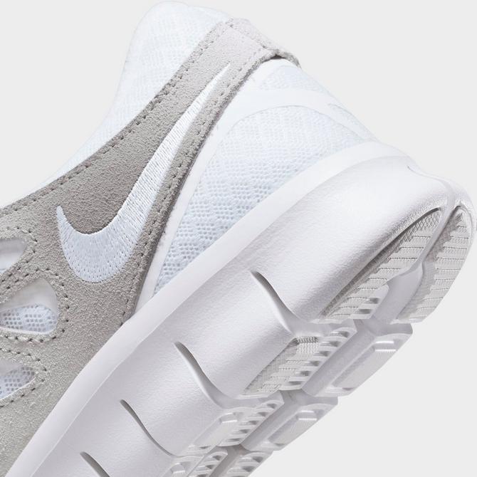 Nike free run 2024 all white womens