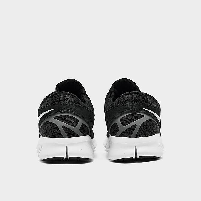 Left view of Women's Nike Free Run 2 Running Shoes in Black/Dark Smoke Grey/Sail/White Click to zoom