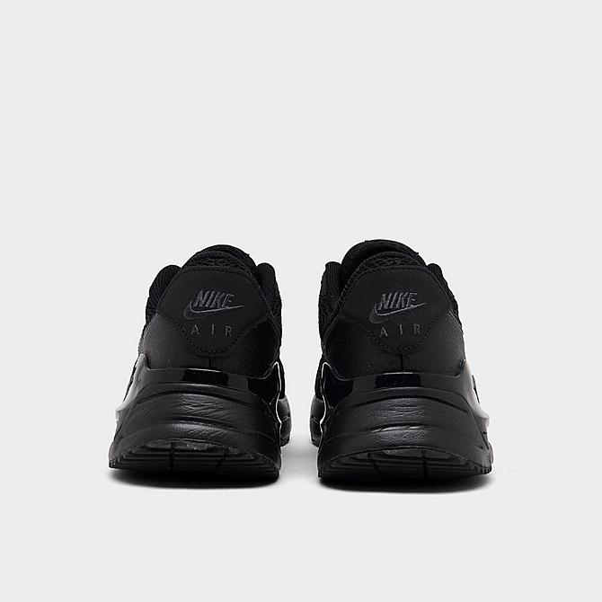 Left view of Men's Nike Air Max SYSTM Casual Shoes in Black/Black/Anthracite Click to zoom