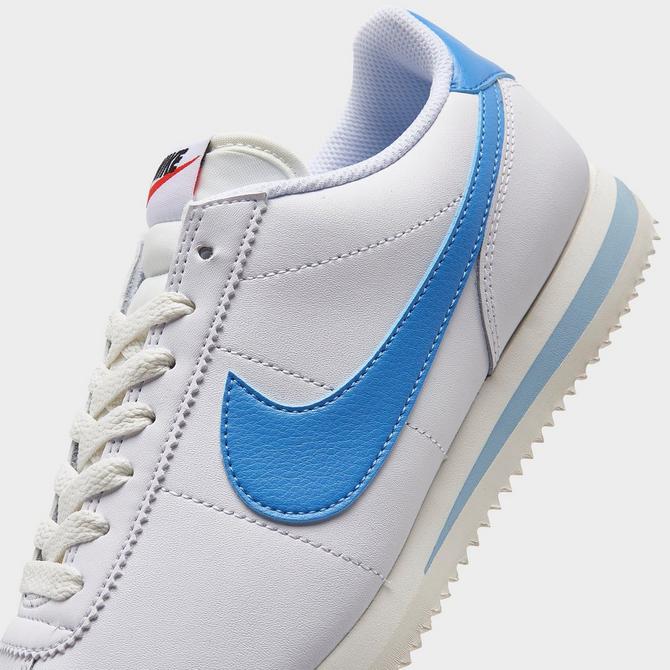 NIKE CORTEZ BASIC LEATHER (WHITE/BLACK/TEAM ORANGE)