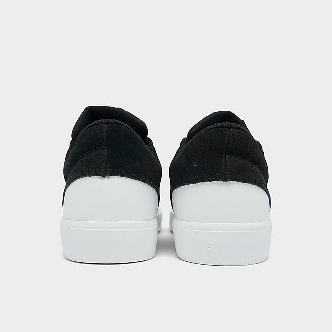 Left view of Big Kids' Jordan Series Casual Shoes in Black/White/Summit White/University Red Click to zoom