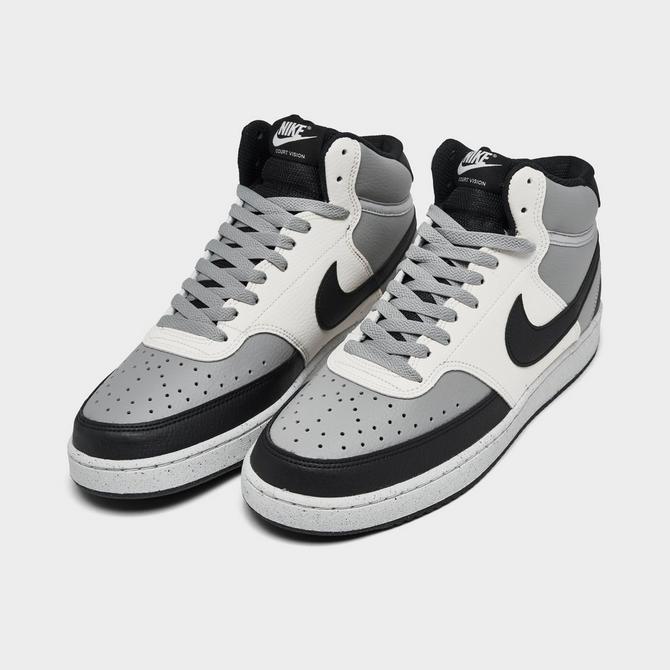 nike court vision mid gray