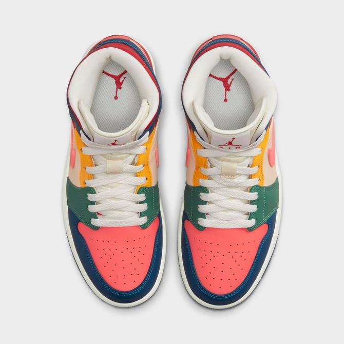 Air Jordan 1 Mid Sneakers in Multicoloured - Nike
