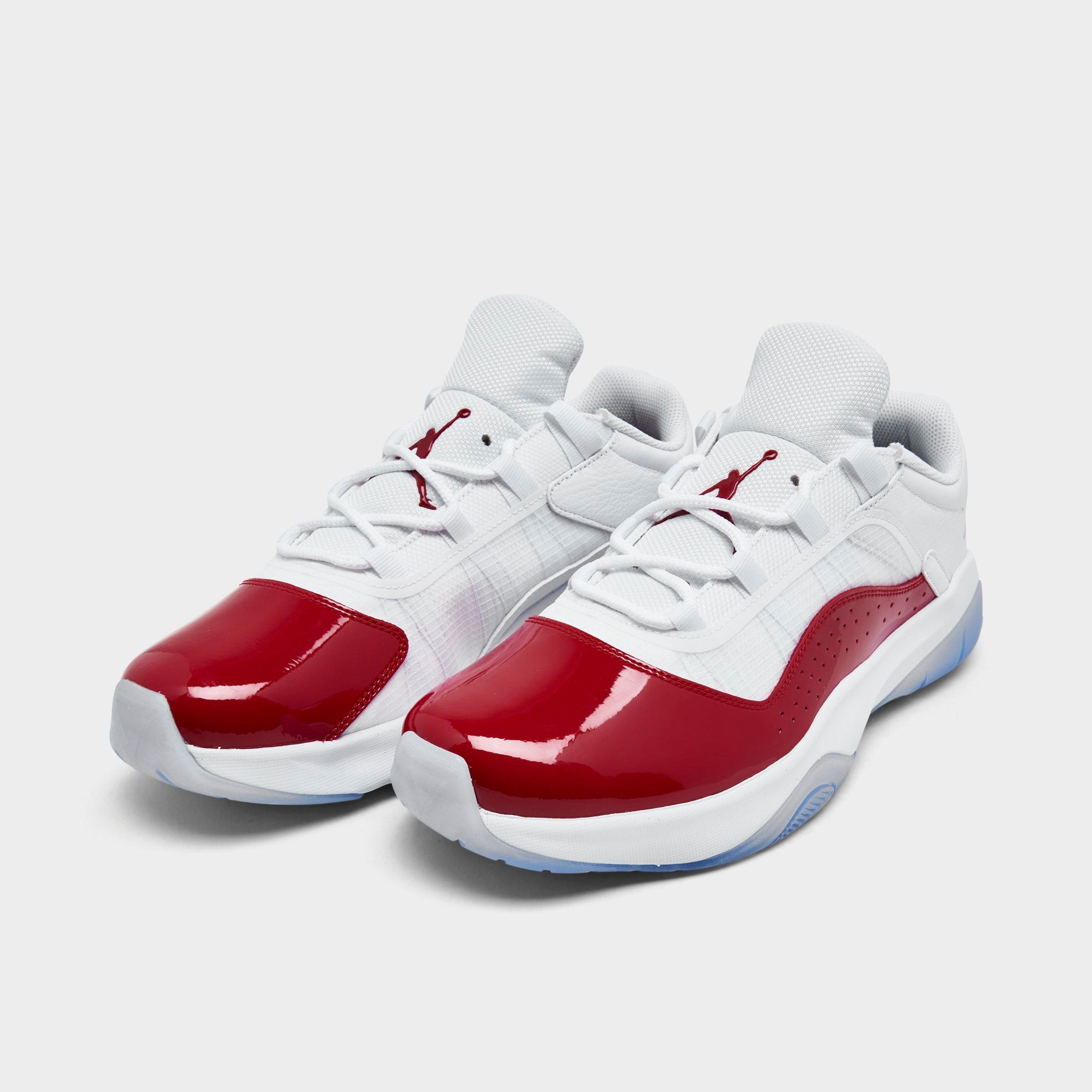 red and white jordan 11