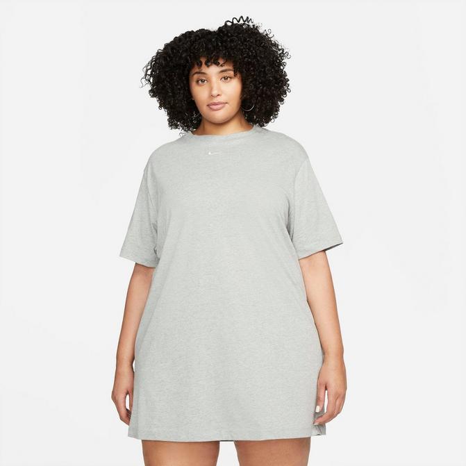 Nike Essential T-Shirt Dress in gray-Grey