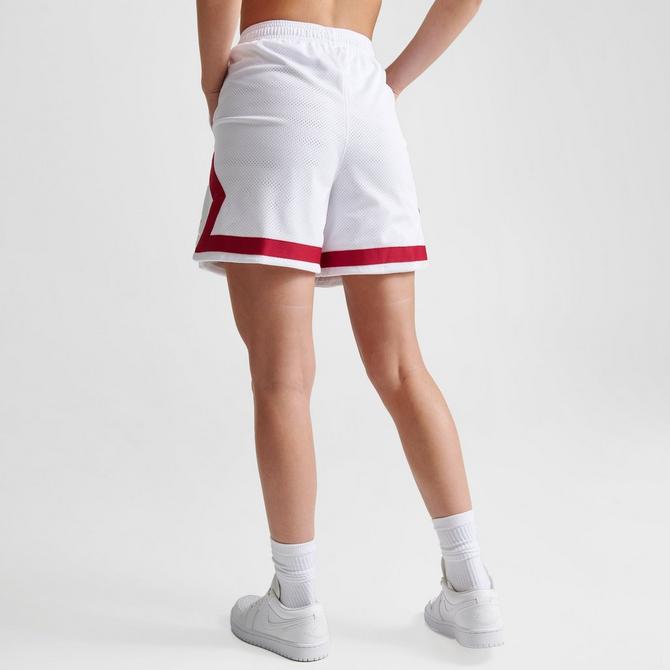 Nike Jordan Heritage Diamond basketball shorts in red