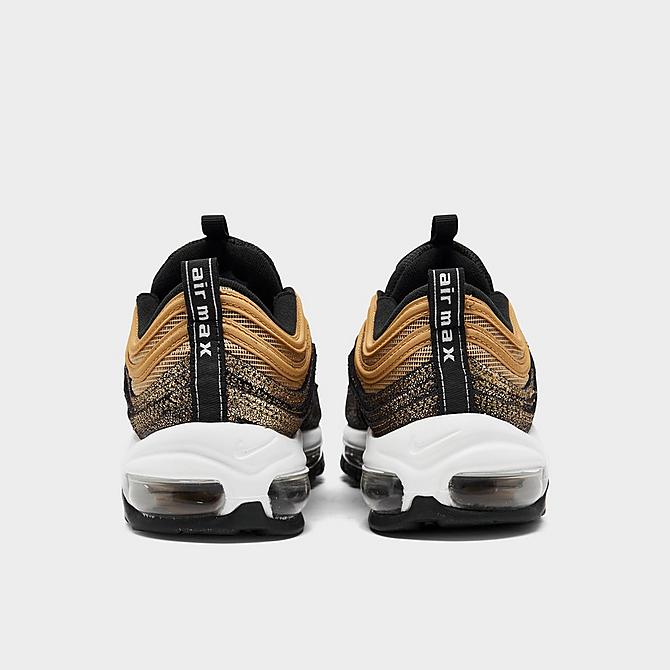 Left view of Women’s Nike Air Max 97 SE Metallic Casual Shoes in Twine/White/Metallic Gold/Off Noir Click to zoom
