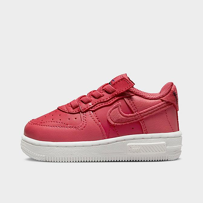 Right view of Kids' Toddler Nike Air Force 1 Fontanka Casual Shoes in Gypsy Rose/Summit White/Sail/Gypsy Rose Click to zoom