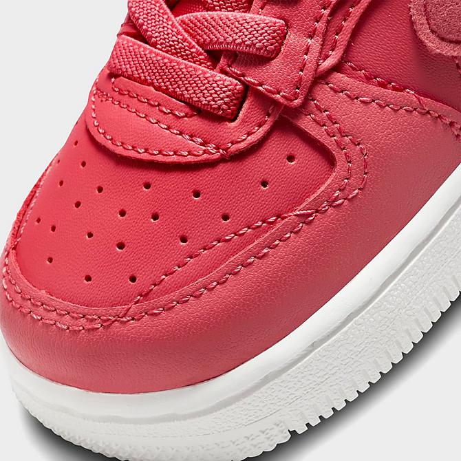 Front view of Kids' Toddler Nike Air Force 1 Fontanka Casual Shoes in Gypsy Rose/Summit White/Sail/Gypsy Rose Click to zoom