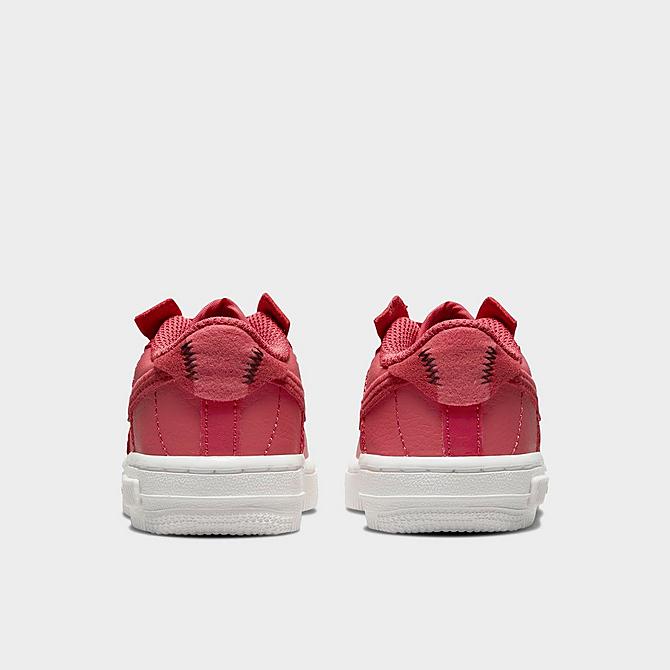 Left view of Kids' Toddler Nike Air Force 1 Fontanka Casual Shoes in Gypsy Rose/Summit White/Sail/Gypsy Rose Click to zoom