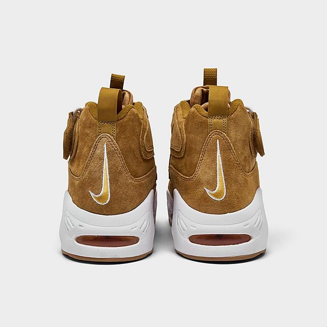 Left view of Men's Nike Air Griffey Max 1 Training Shoes in Wheat/Pollen/White/Gum Light Brown Click to zoom