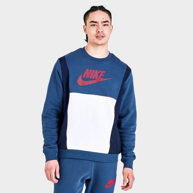 Nike Sportswear Hybrid Fleece Crewneck Sweatshirt| Line