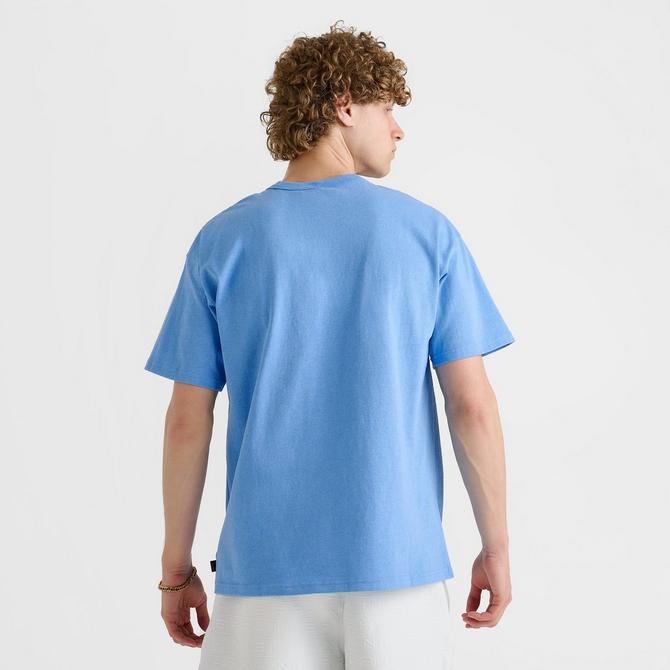 [angle] view of Men's Nike Sportswear Premium Essentials T-Shirt in University Blue/Heather Click to zoom