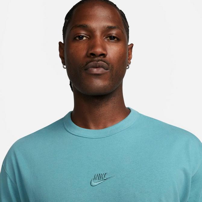 Nike club discount crew sweatshirt aqua