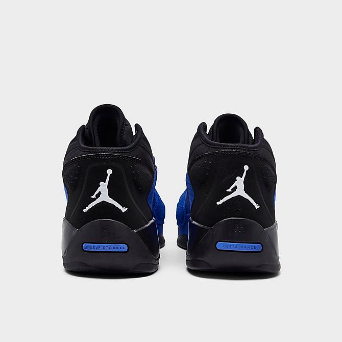 Left view of Jordan Zion 2 Basketball Shoes in Hyper Royal/White/Black Click to zoom