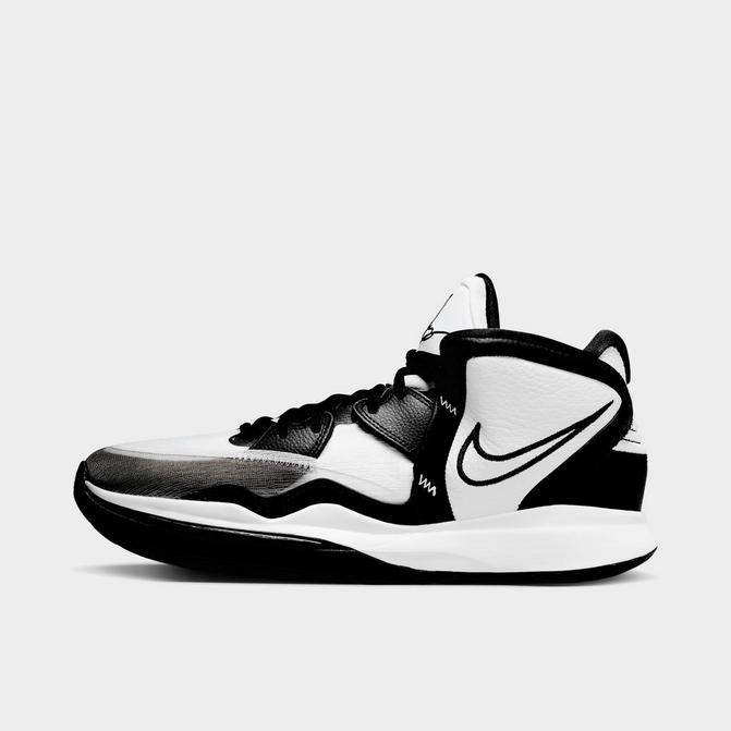 nike basketball shoes black and white