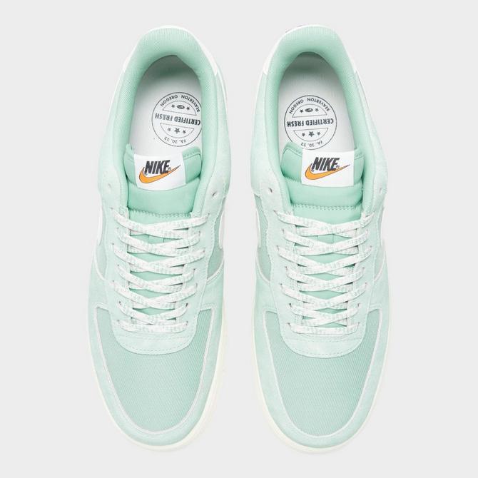 Men's Nike Air Force 1 '07 LV8 “Certified Fresh” Enamel Green/Sail (DO9801  300) - 10 