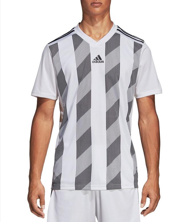 Men's adidas Striped 19 Jersey T-Shirt| Finish Line Men's adidas Striped 19 Jersey T-Shirt| Finish Line