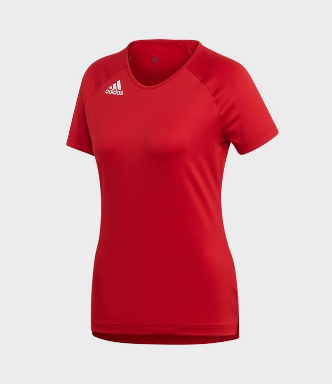 Women's adidas HILO Short-Sleeve Volleyball Jersey| Finish Line Women's adidas HILO Short-Sleeve Volleyball Jersey| Finish Line