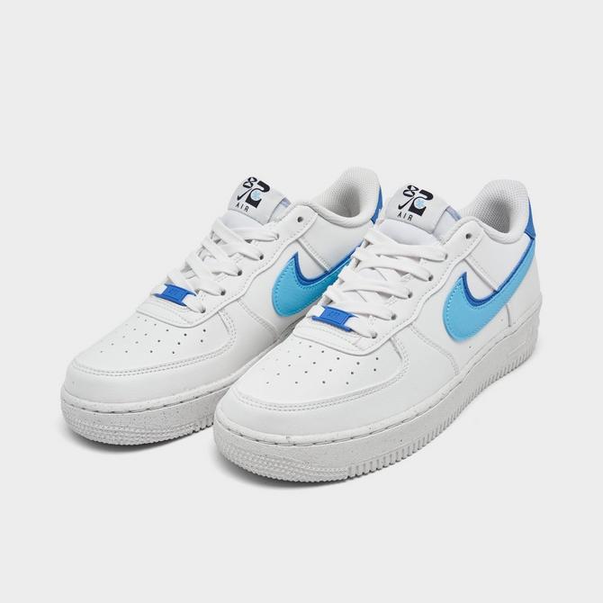 Blue Air Force 1 Shoes.