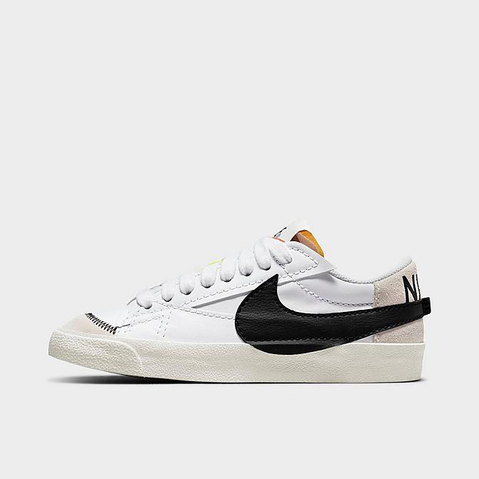Right view of Women's Nike Blazer Low '77 Jumbo Casual Shoes in White/Black/Sail Click to zoom