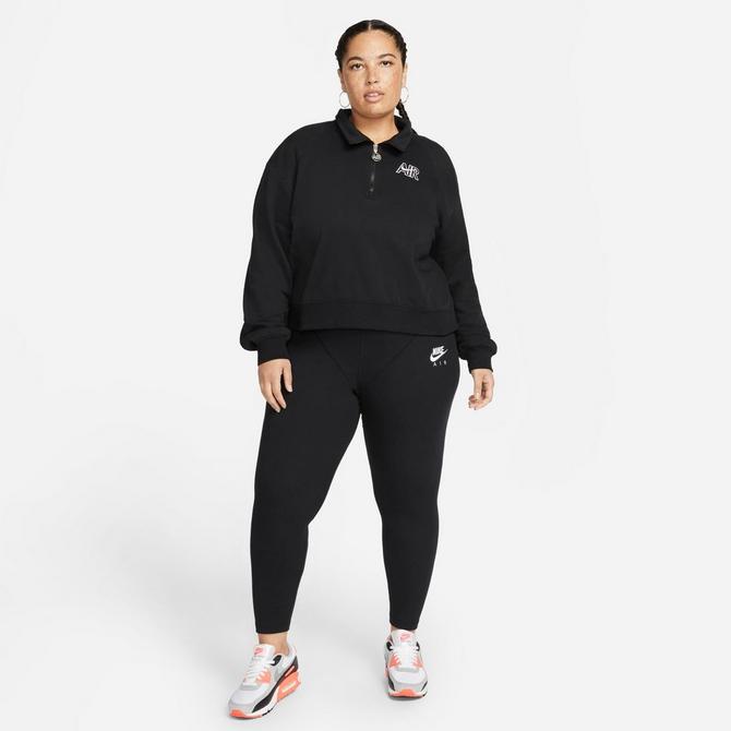 Women's Nike Air High-Rise Ribbed Leggings (Plus Size)| Finish Line